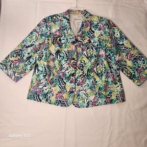 Tan Jay Vibrant Multicolor Jacket